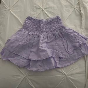 Purple Zara skirt